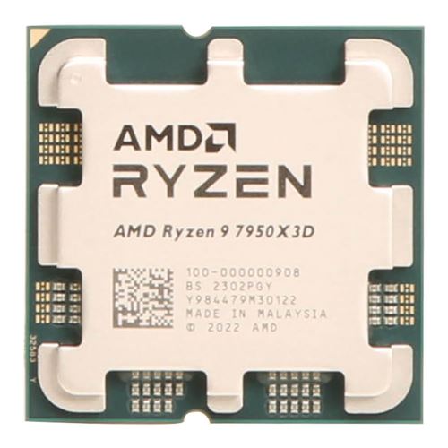 AMD Ryzen 9 7950X3D Raphael AM5 16-Core Boxed Processor